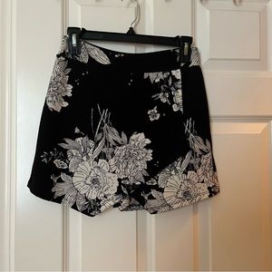 Floral skort